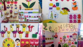100+ cách trang trí góc mở trường mầm non đẹp và sáng tạo