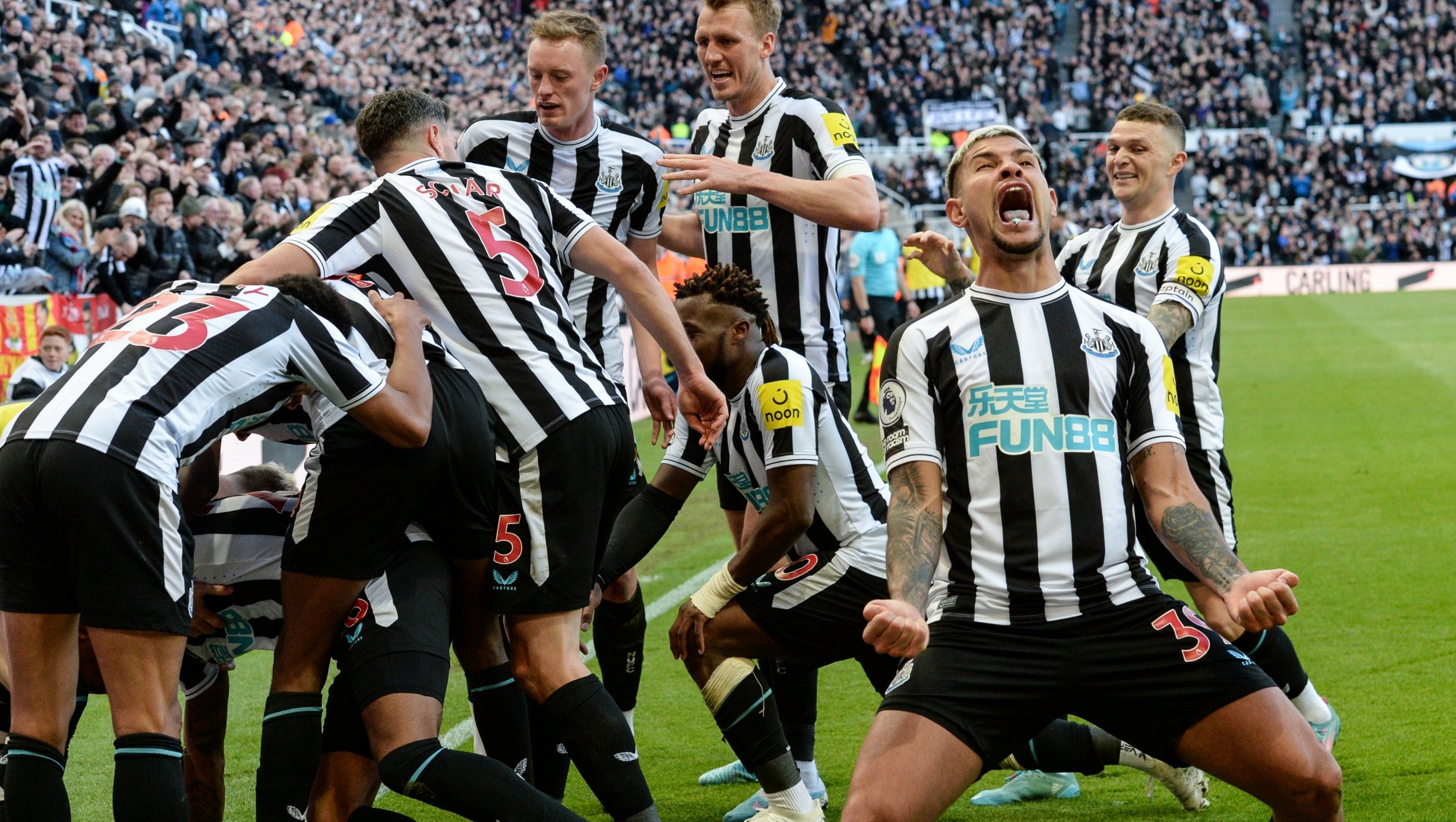 Newcastle revel in the chaos after making a 'mess' of Man Utd